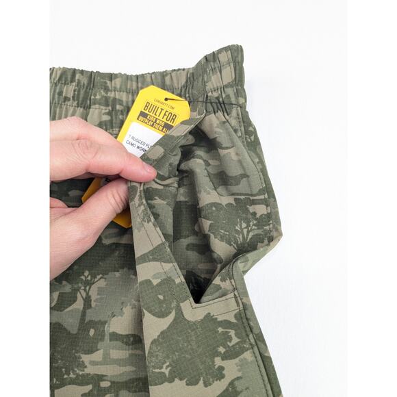 Carhartt Tree Camo Rugged Flex Shorts M (10-12) - Picture 5 of 6